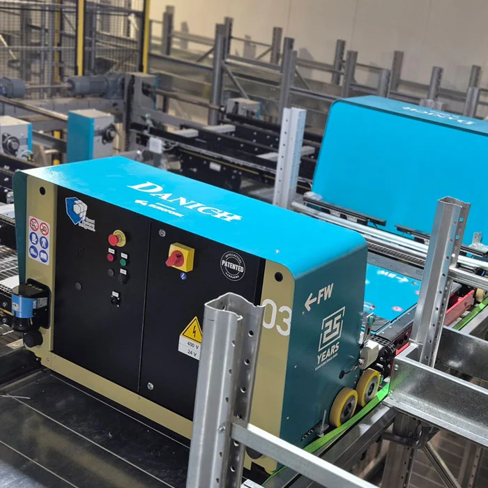 sistema AS/RS para automatización de almacenes